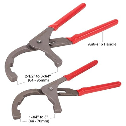 7pcs Swivel Oil Filter Wrench Set (7 Count)