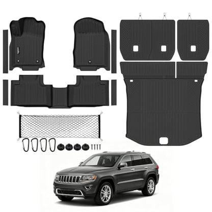 All Weather TPE Floor Mat Set for 2011 2012 Jeep Grand Cherokee