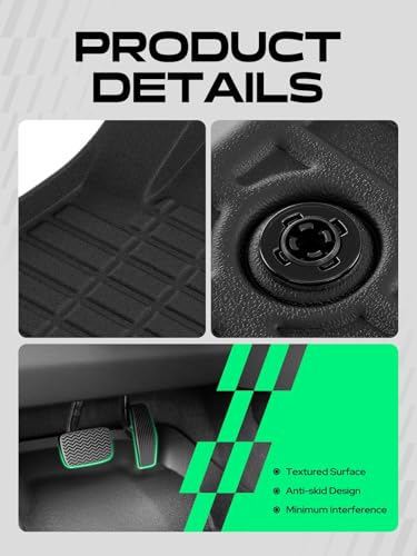 Automotive Floor Mats for Chevrolet (3 Count)