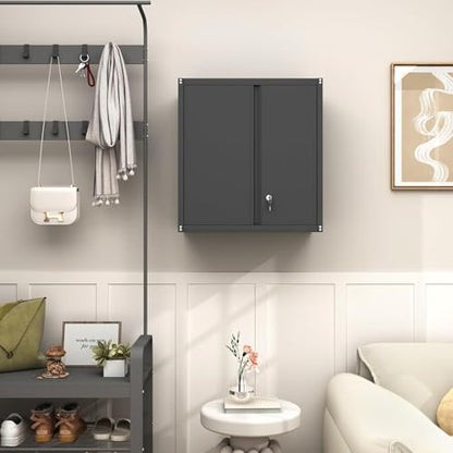 Locking Metal Wall Cabinets for Garage