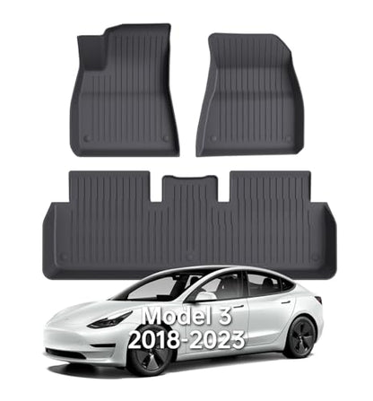 Floor Mats Fits for Tesla Model 3 2023 (3 Count)