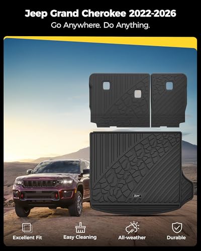 Cargo Mat & Backrest Mats for Jeep Grand Cherokee 2022