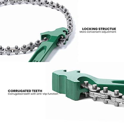 15 Inch Heavy Duty Chain Wrench for Semi Truck