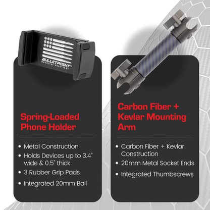 RubiGrid Dash Mount Platform Phone Holder for 2018