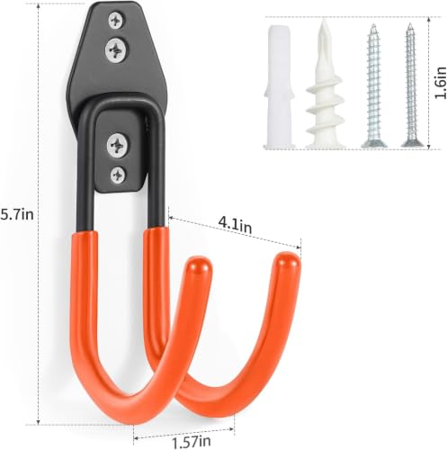 Hose Hanger Wall Mount 2 Pack (2 Count)
