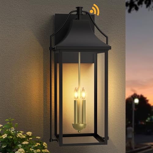 25IN Dusk to Dawn Outdoor Light Lighting
