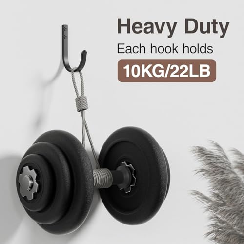 22LB Wall Hooks for Hanging Towel (5 Count)