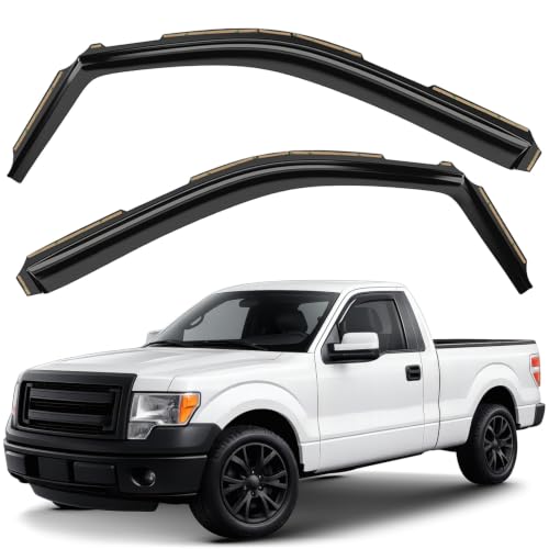 Window Deflectors Smoke Tinted in