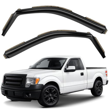 Window Deflectors Smoke Tinted in