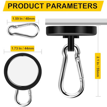 Magnetic Hooks (4 Count)