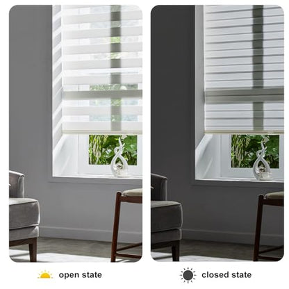 Cordless Zebra Blinds for Windows Free
