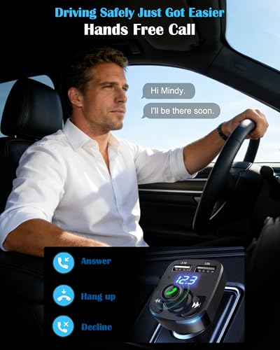 Bluetooth Car Adapter 5.3