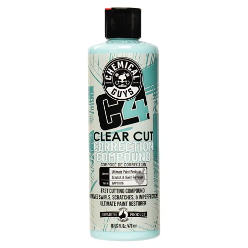 C4 Clear Cut Correction Compound for Paint Defects (16 Fl Oz)