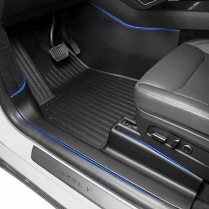 9 PCS Tesla New Model Y Juniper 2026 Floor Mats & Accessories