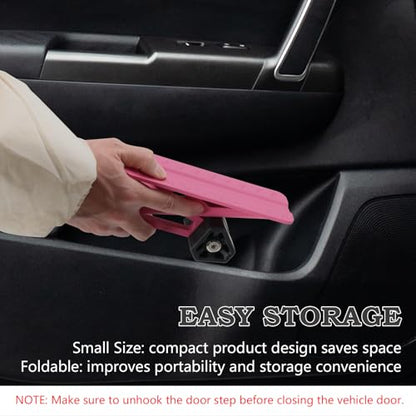 Foldable Car Door Step Stand Pedal