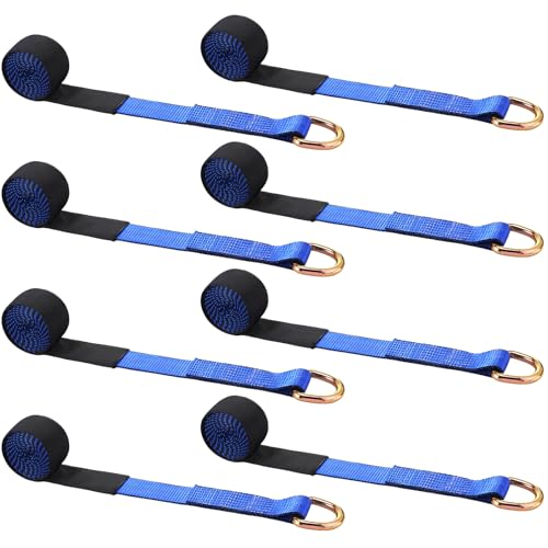 8 Pack Lasso Tow Truck Straps with D Ring 11 (8 Count)