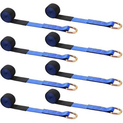 8 Pack Lasso Tow Truck Straps with D Ring 11 (8 Count)
