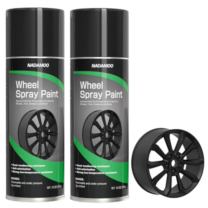 Black Spray Paint for Wheels (26 Ounce)
