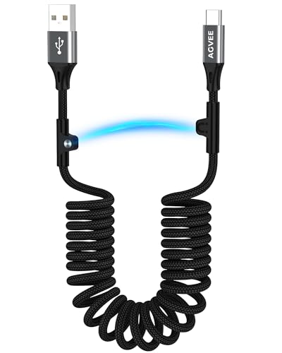 5ft Coiled USB