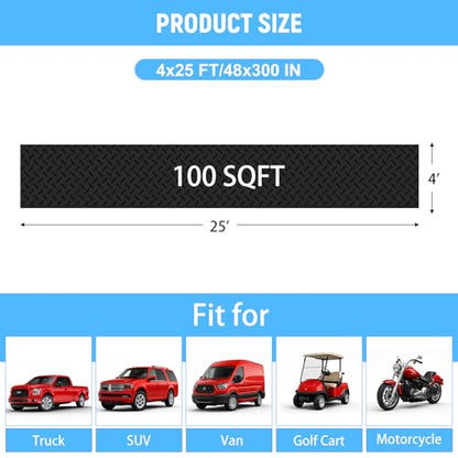 4x25 FT Garage Floor Mat