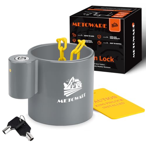 5th Wheel King Pin Lock for RVs & Semi Trailers