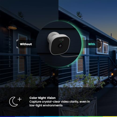 myQ Smart Outdoor Wired Camera