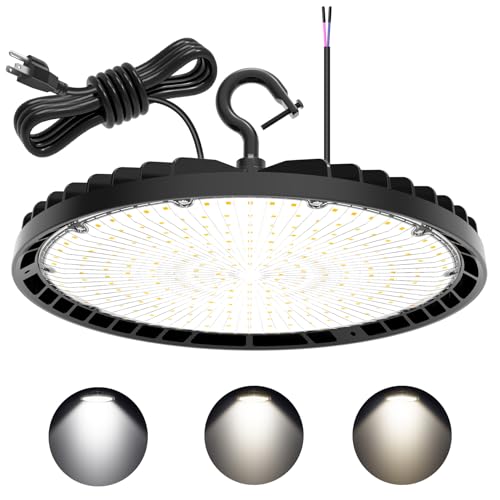 LED High Bay Light 150W 120W 90W Adjustable with AC120V Plug