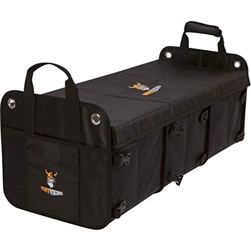 Convertible Large 3 Compartment SUV Trunk Organizer