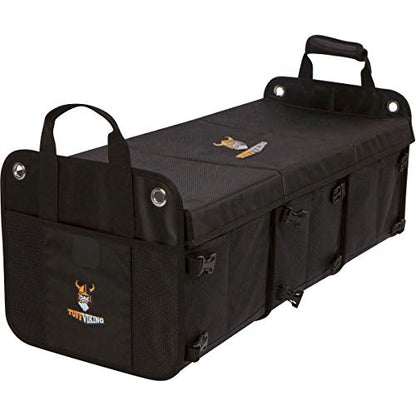 Convertible Large 3 Compartment SUV Trunk Organizer