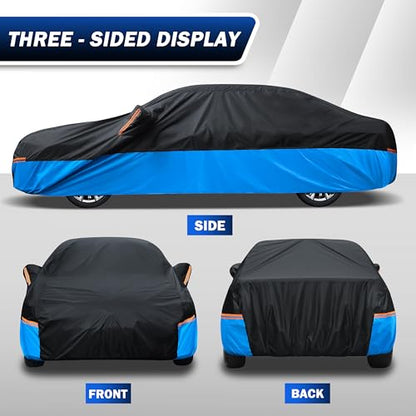 Car Cover Waterproof All Weather Outdoor Windproof Dustproof UV Protection Fit Coupe Audi e