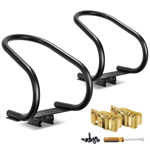 2 Pack E Track Wheel Chock & Strap Kit