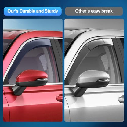 in Channel Rain Guards for Honda CR (4 Count)