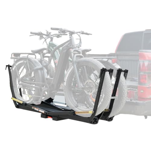 Ebike Racks for 2 Bikes Tow Hitch