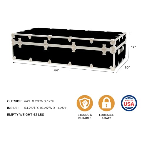 Rhino Trundle Storage Trunk with Wheels