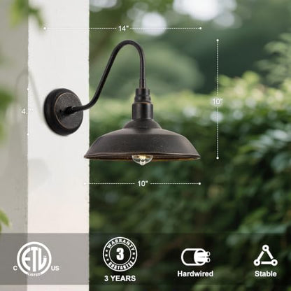 Gooseneck Outdoor Light Fixture
