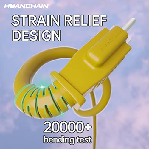 Indoor Outdoor Yellow Extension Cord 75 FT Waterproof 16