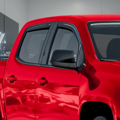 in Channel Extra Durable Rain Guards for Trucks Chevrolet