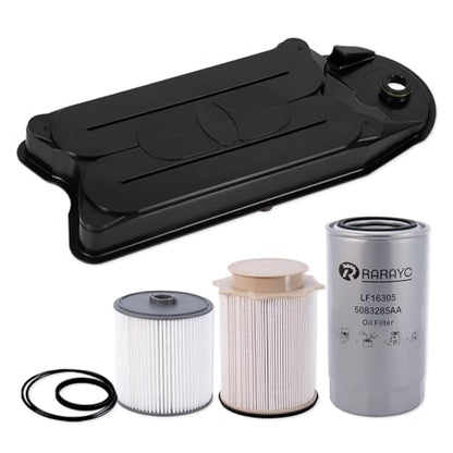 CCV Crankcase Fuel Oil Filter Kit for Ram 6.7 Cummins (4 Count)