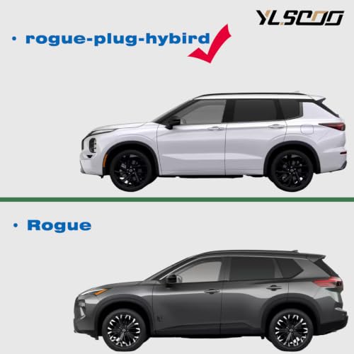 Window Visors Rain Guards Compatible with 2026 Rogue Plug