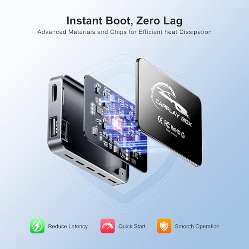 AI Box Wireless CarPlay & Auto Adapter