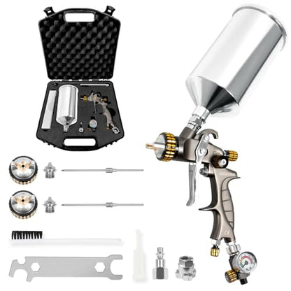 HVLP Air Spray Gun with Storage Box