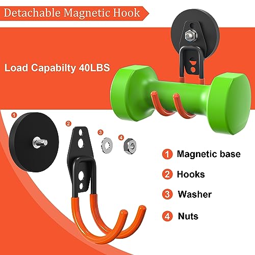 Heavy Duty Magnetic Garage Hooks