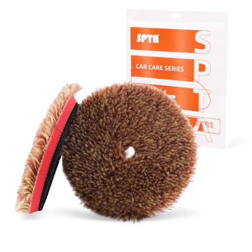 2Pcs 5 inch 125mm Wool Polishing Pad (2 Count)