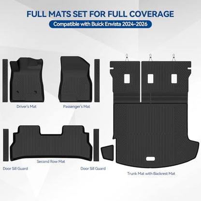 Custom Fit Floor Mats for Buick Envista 2024