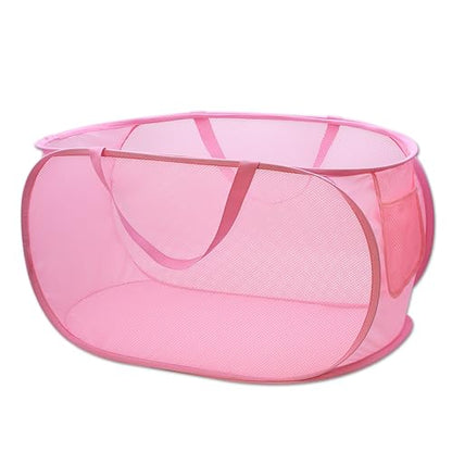 Sturdy Mesh Laundry Hamper Basket Bag