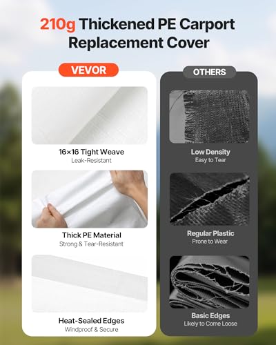 Carport Replacement Canopy Cover