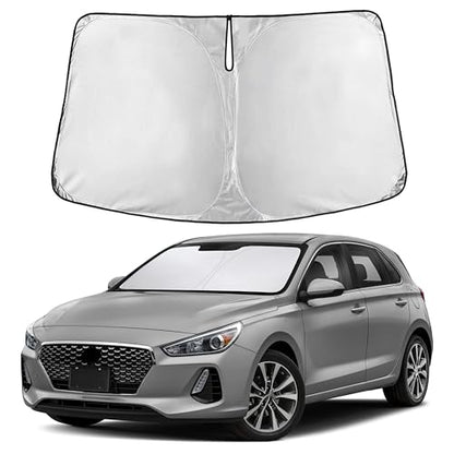 Windshield Sunshade Compatible for Hyundai Elantra 2017