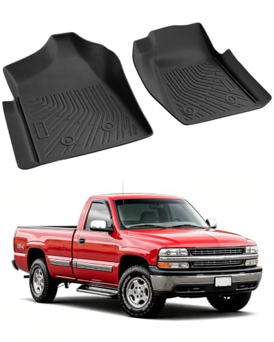 Truck Floor Mats for Silverado Sierra 1500 2500 3500 1999