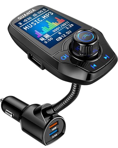 Upgraded Bluetooth FM Transmitter for Car