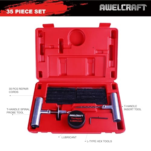 35 Piece Heavy Duty Tire Plug Kit